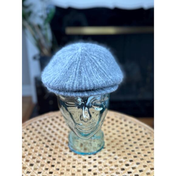 Vintage Gray Wool Newsboy Cap - Picture 2 of 8